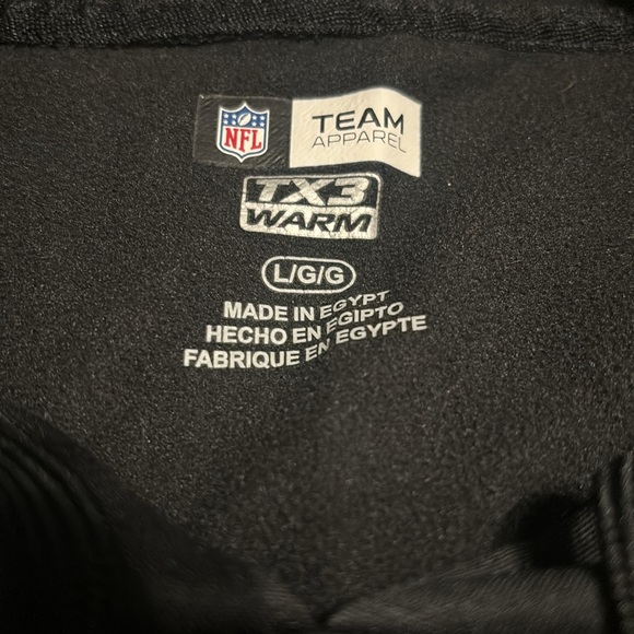 Men’s Large Black Pittsburgh Steelers Hoodie - Picture 3 of 3